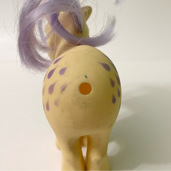 Vintage 1982 Hasbro My Little Pony G1 Lemon Drop MLP Doll Horse Figure - Picture 5 of 16
